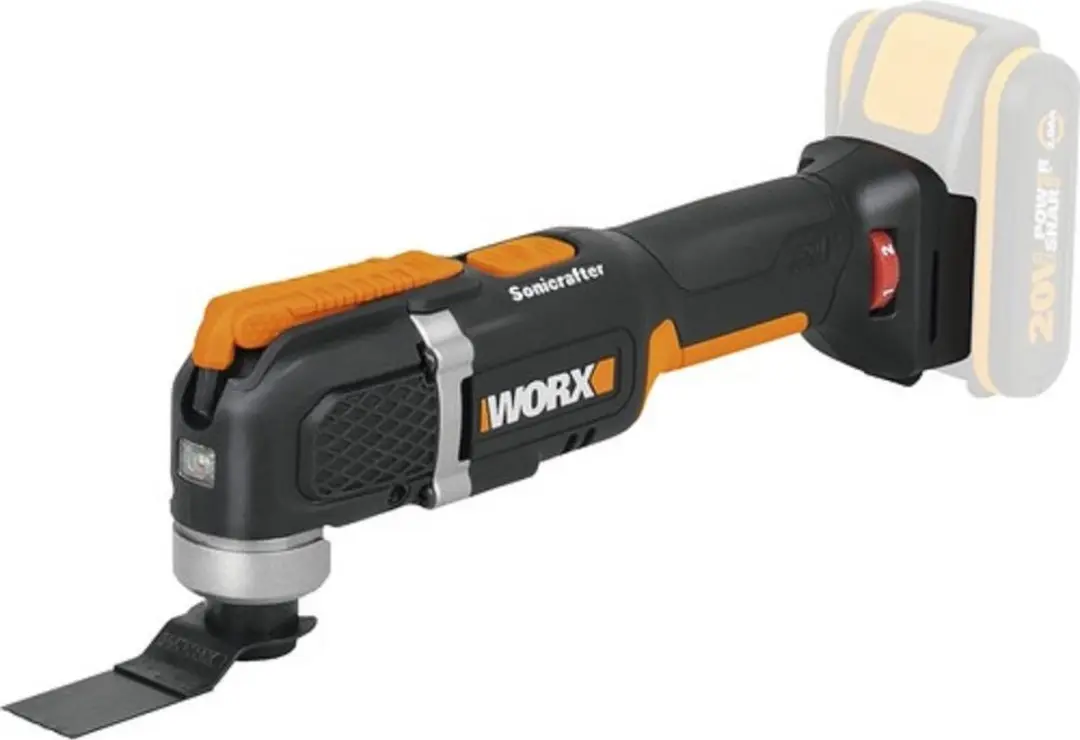 Worx WX696.9 Accu-Multitool Sonicrafter 20V - 8 Accessoires