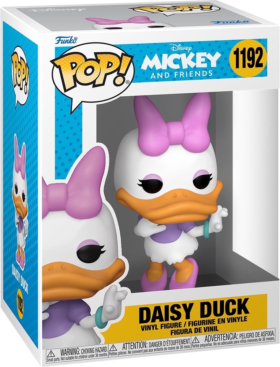 Funko Donald Duck Verzamelfiguur Disney Sensational 6 POP! Daisy Duck 9 cm Multicolours