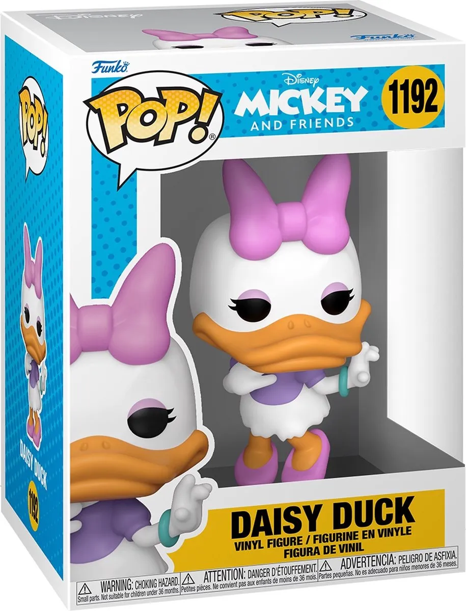 Disney Funko POP! Daisy Duck 59619 Verzamelfiguur - 9cm - Multicolours