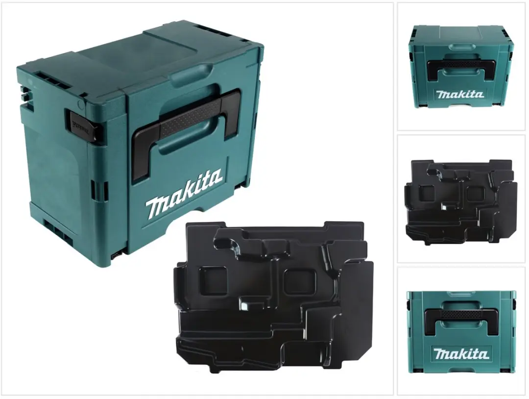 Makita MAKPAC 3 gereedschapskoffer met inzetstuk voor BJV DJV 141 181 ( 821551-8