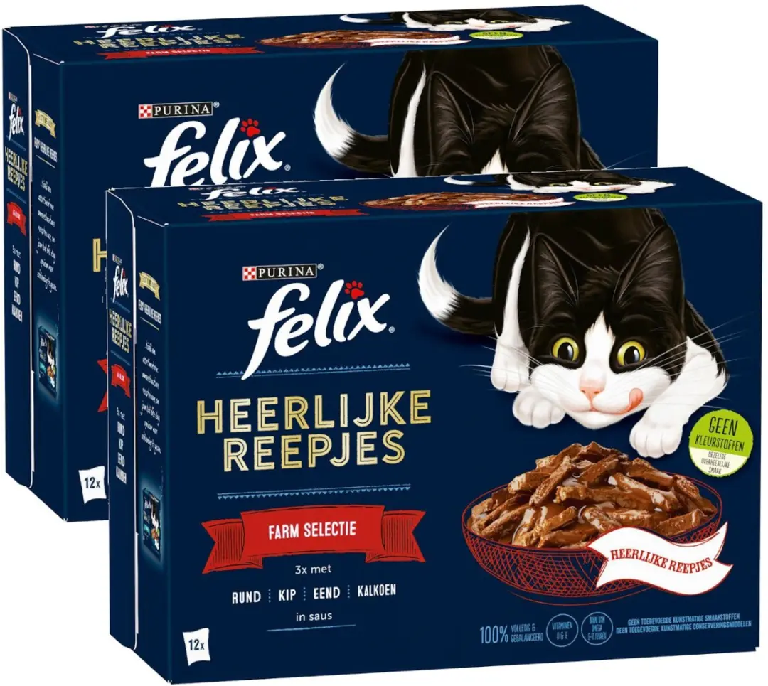 Felix Heerlijke Reepjes Farm Selectie