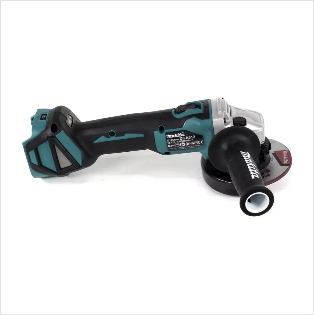 Makita DGA 513 ZJ Haakse Slijper 18V 125mm - Solo