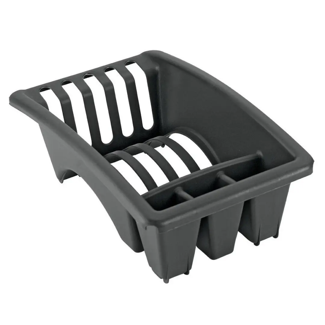 Metaltex Aquatex Plus Afdruiprek 3-in-1 - 35x30x12cm - Zilvergrijs - afbeelding 6 van 6