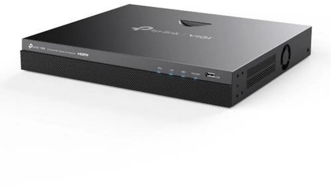 TP-Link VIGI NVR2016H-16MP NVR - 16 Kanalen - Zwart