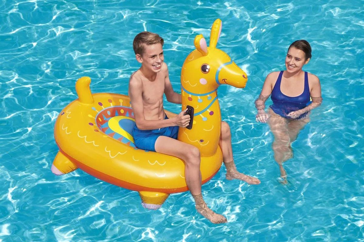 Bestway Llama Kiddie Ride-On 129x110cm - Meerkleurig - afbeelding 5 van 6