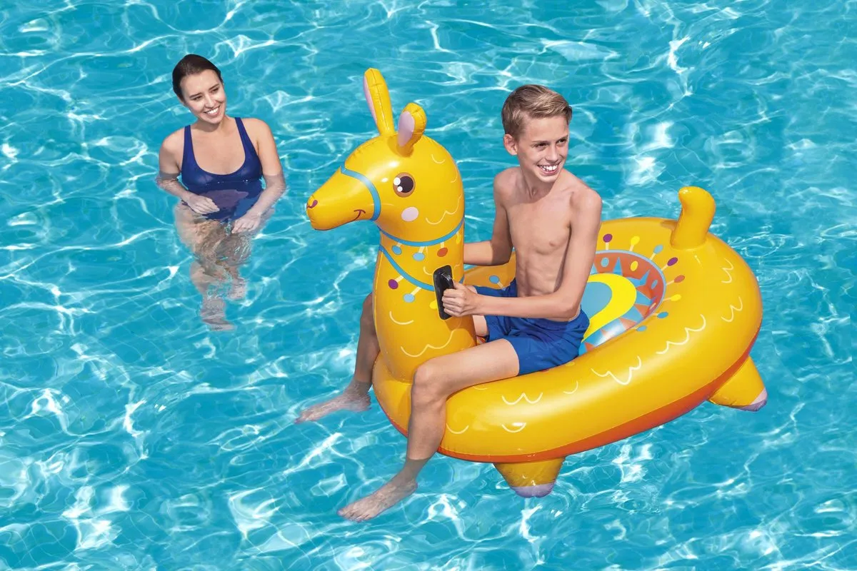 Bestway Llama Kiddie Ride-On 129x110cm - Meerkleurig - afbeelding 2 van 6