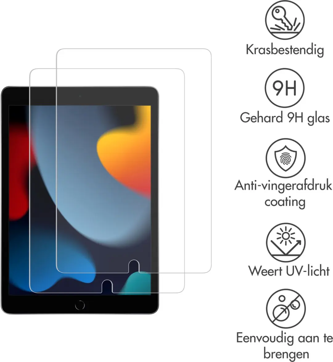 Imoshion SH00097471 Tablet Screenprotector - 2 Stuks - iPad 10.2 inch