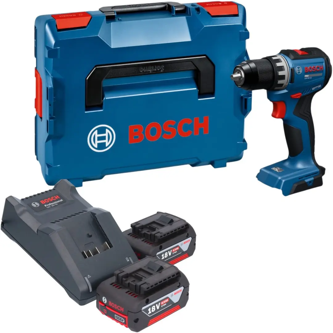 Bosch GSR 18V-52 Professional accuboormachine 18 V 70 Nm borstelloos + 2x accu 4