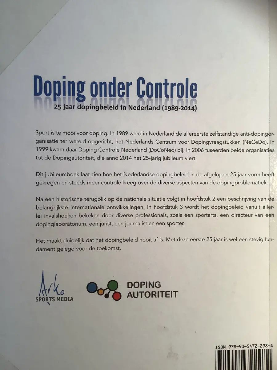 XXL Nutrition Magazines Doping onder controle - Meerkleurig