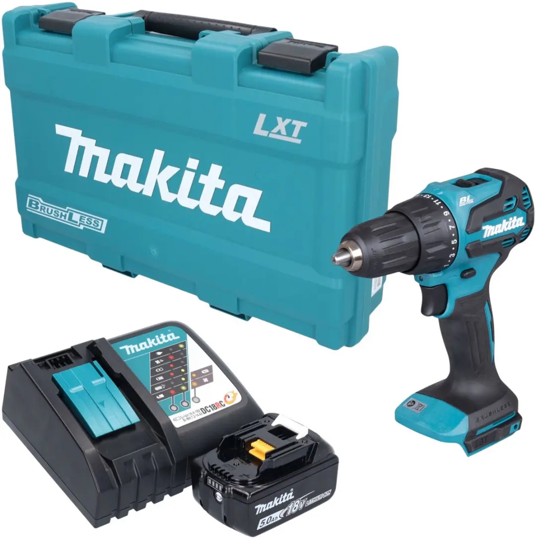 Makita DHP490RT1K Slagboormachine 18V 65Nm