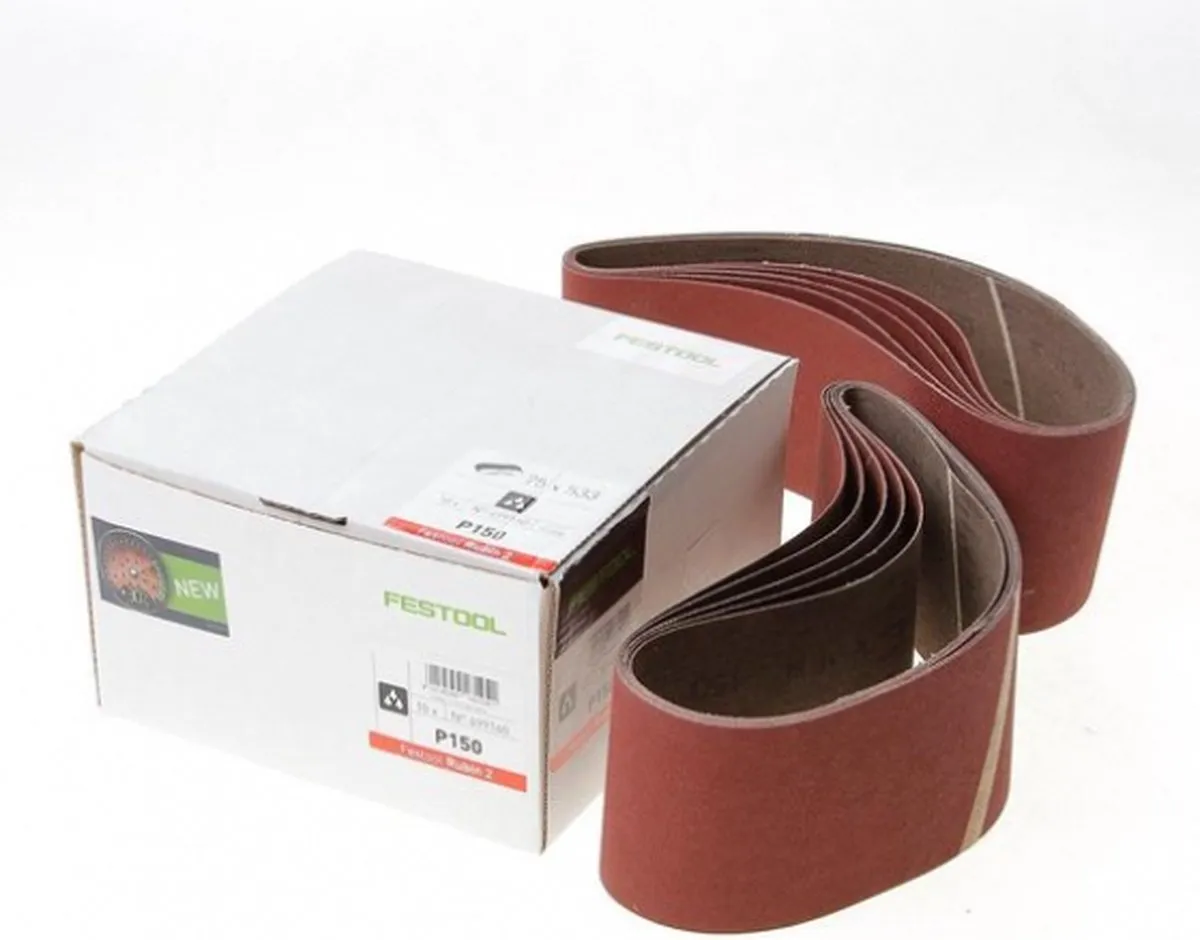 Festool Schuurband 533x75mm P150 Rubin 2 - 499160