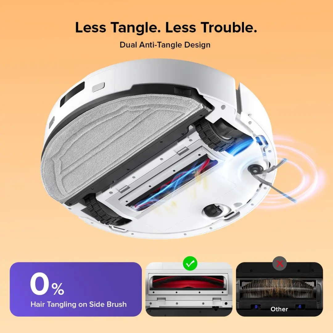 Roborock Q10 S5 Robotstofzuiger - 10.000 Pa - Wit