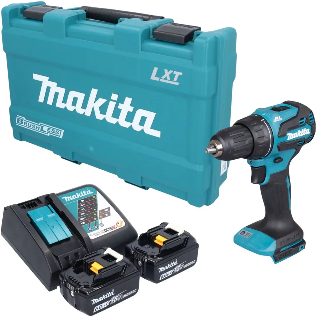 Makita DDF490RGK Accuboormachine 18V 65Nm Borstelloos