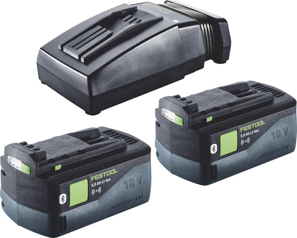 Festool TXS 18 Basisset - 40Nm borstelloos - 2x 5,0Ah accu - afbeelding 2 van 6