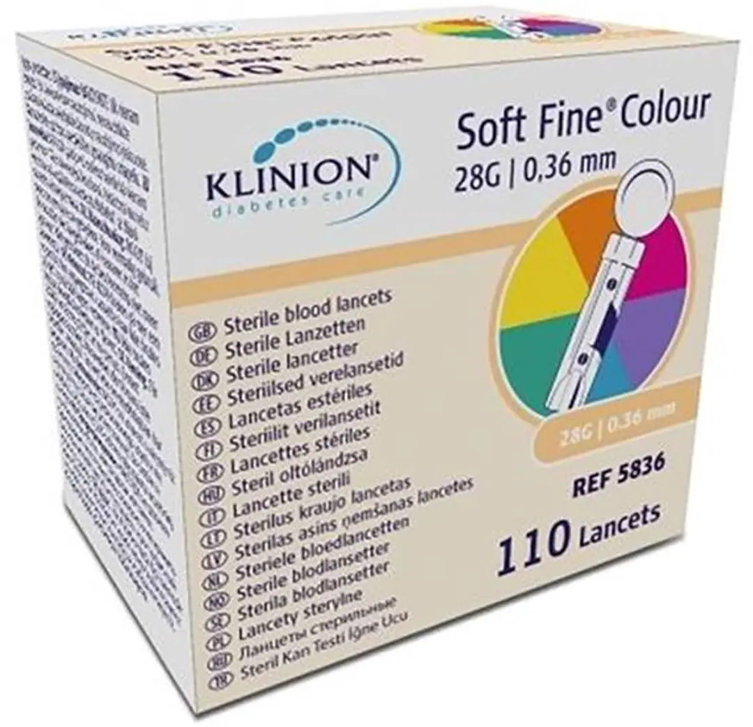 Klinion Lancetten 28G - 110 Stuks