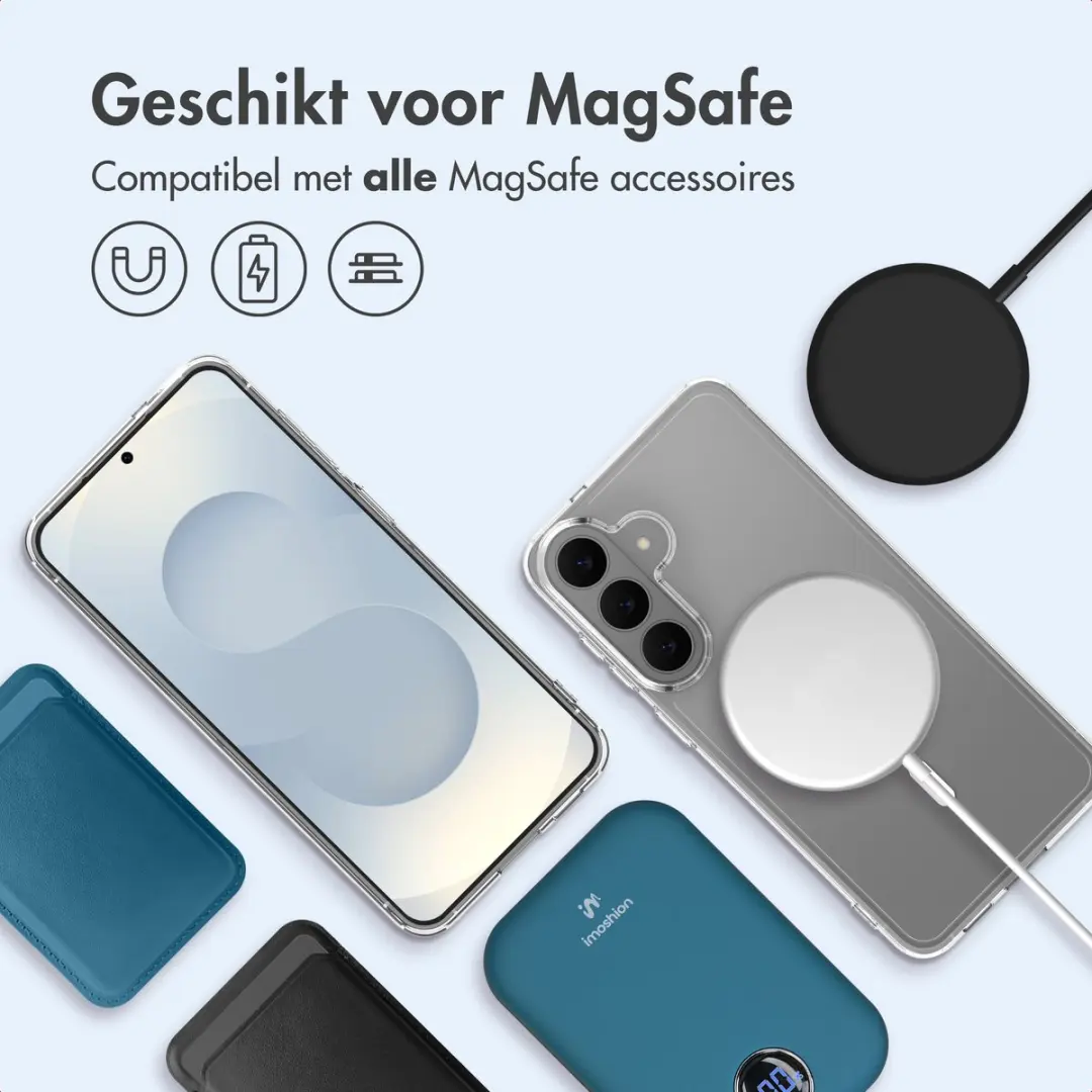 Imoshion Hoesje Samsung Galaxy S26 FE - Magnetische Ring - Transparant