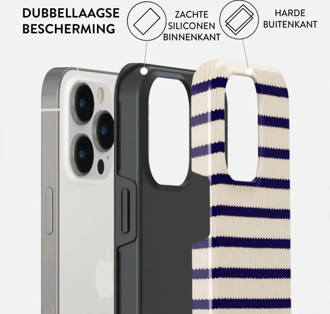 Burga Telefoonhoesje iPhone 13 Pro Old Money - Schokbestendig - afbeelding 6 van 6