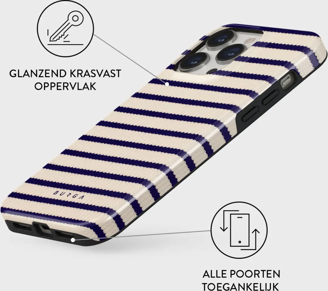 Burga Telefoonhoesje iPhone 13 Pro Old Money - Schokbestendig