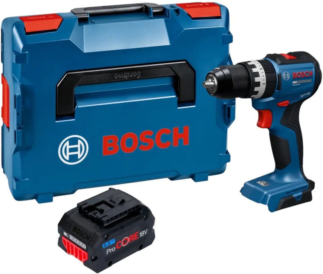 Bosch GSB 18V-52 Professional accu-slagboormachine 18 V 70 Nm borstelloos + 1x P