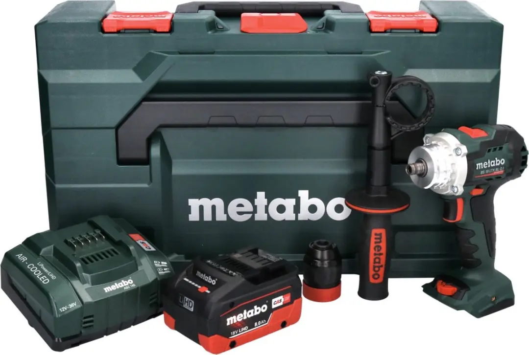 Metabo BS 18 LTX BL Q I Accuboormachine 18V 130Nm - 1x 8.0Ah Accu + Lader
