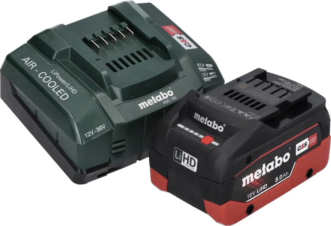 Metabo BS 18 LTX BL Q I Accuboormachine 18V 130Nm - 1x 8.0Ah Accu + Lader
