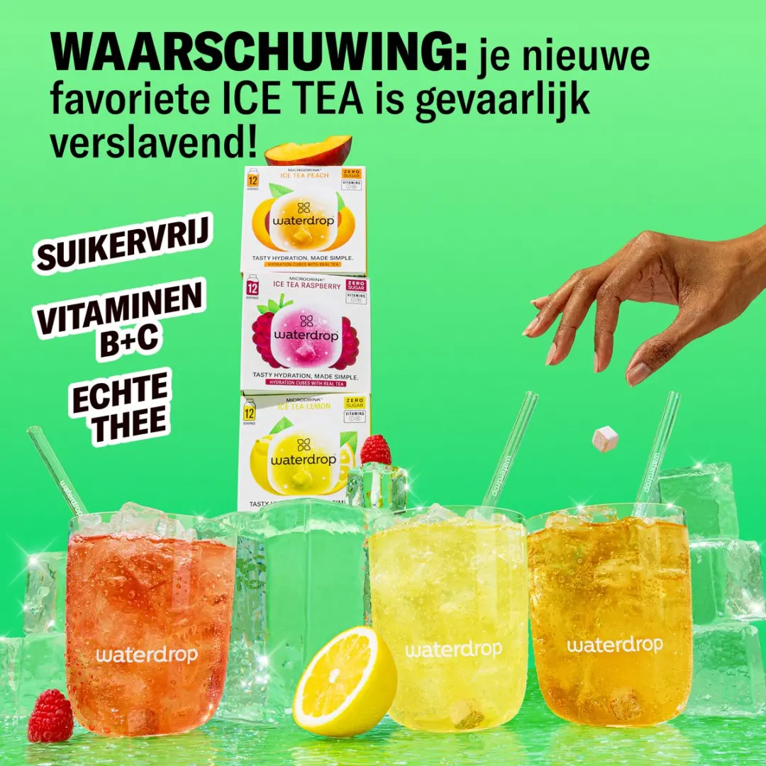Waterdrop Microdrink Ice Tea Set - 36 Stuks - Suikervrij