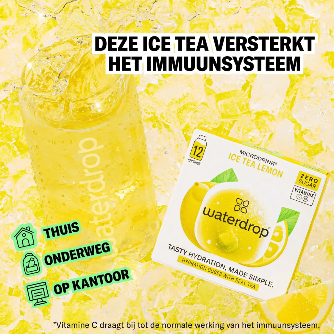 Waterdrop Microdrink Ice Tea Set - 36 Stuks - Suikervrij
