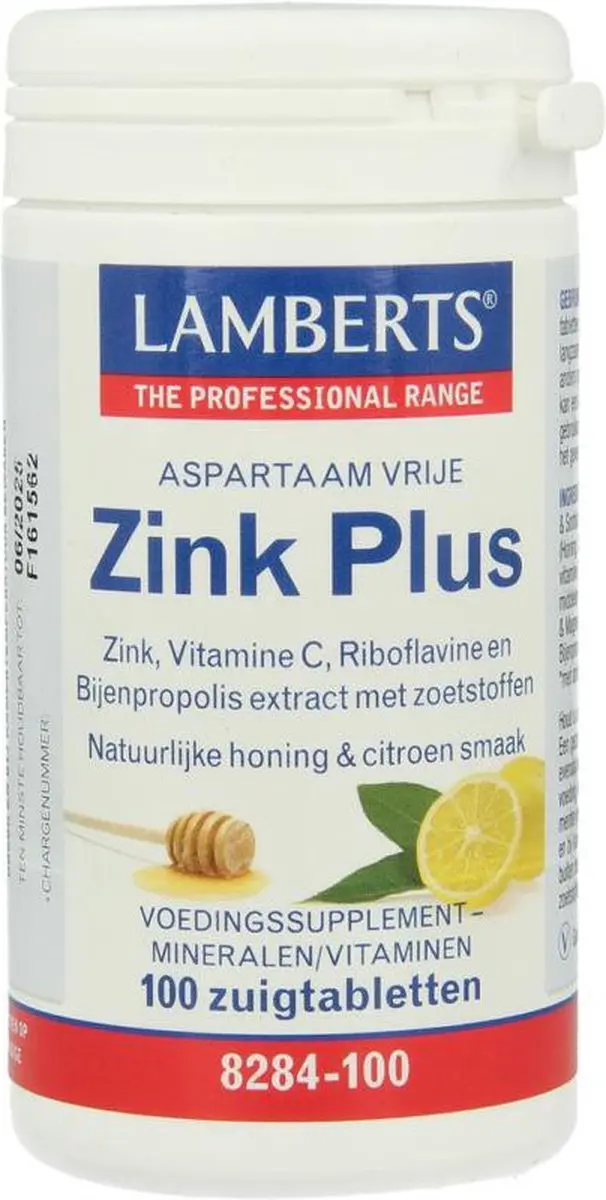Lamberts Zink Plus 100 Zuigtabletten