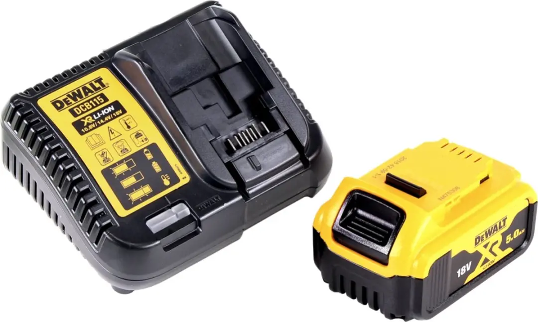 DeWalt DCV100 Accubladblazer 18V - 265W 290 km/h - met 5.0Ah accu & lader