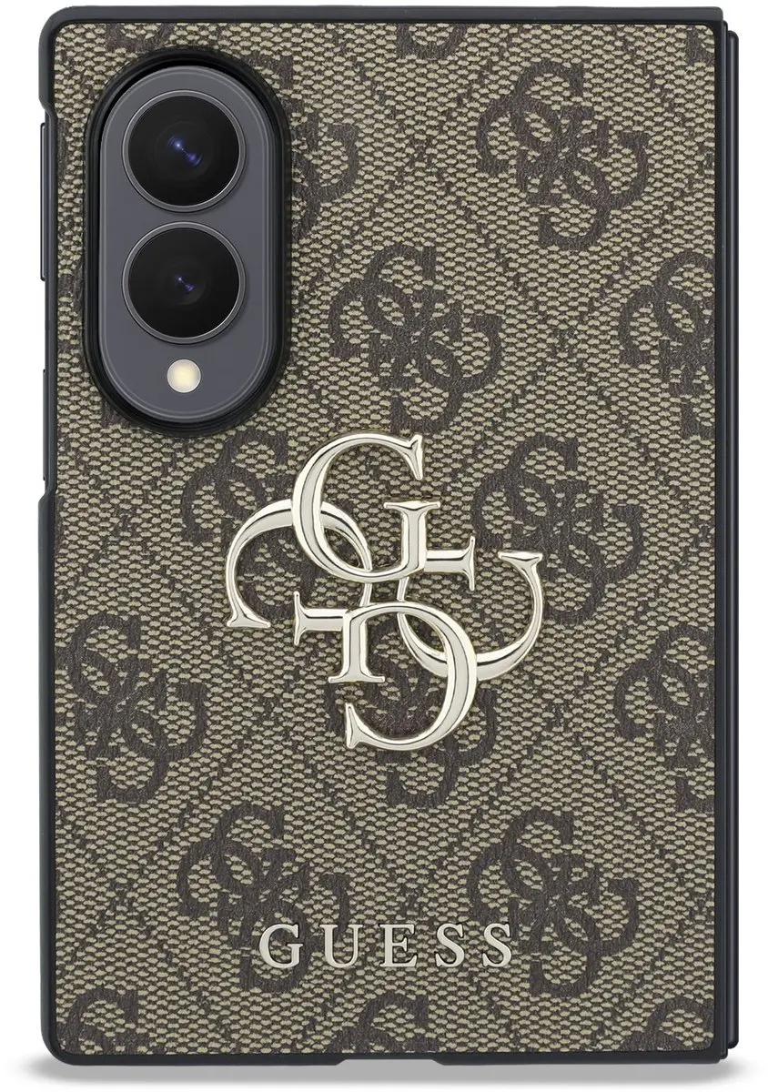 GUESS Hoesje Samsung Galaxy Z Fold8 - Kunstleer Bruin - MPN 15146