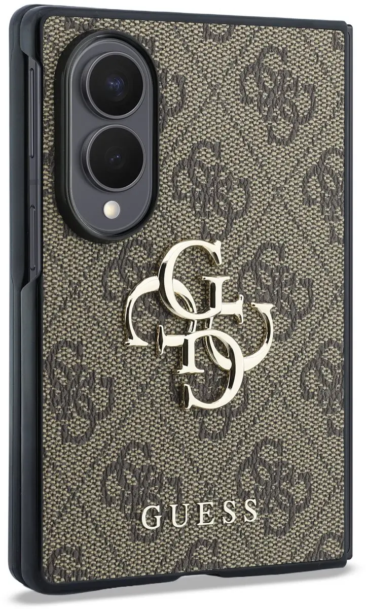 GUESS Hoesje Samsung Galaxy Z Fold8 - Kunstleer Bruin - MPN 15146