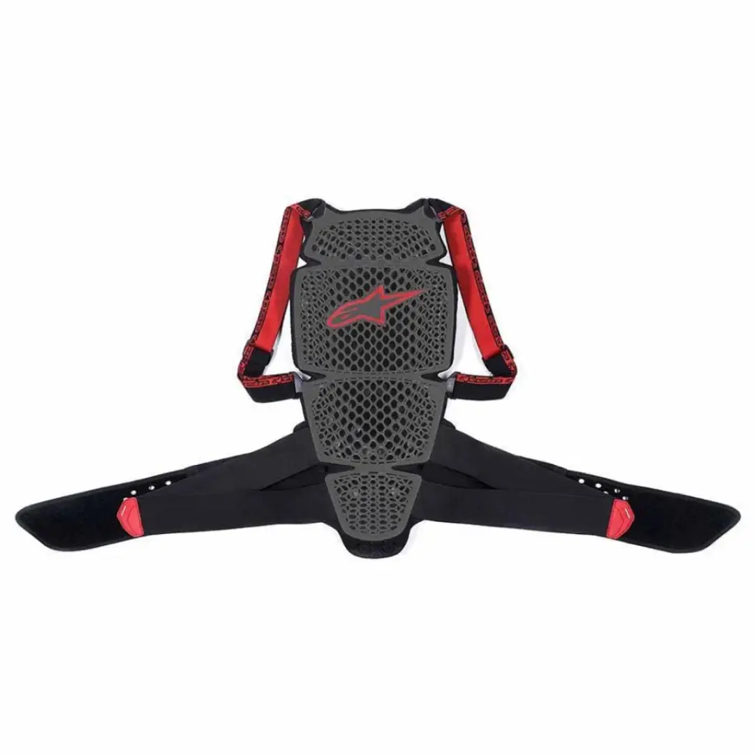 Alpinestars Nucleon KR-Cell Rugprotector - L - Zwart/Rood