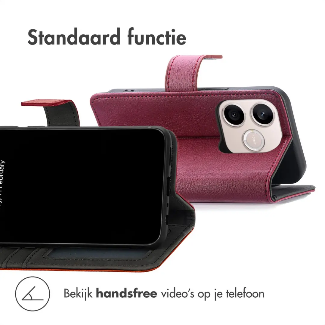 Imoshion Hoesje Honor 600 Lite - 3 Pasjes Bordeaux