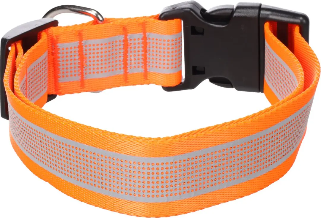 Flamingo Fierro Halsband - XL 55-75cm - Fluorooranje