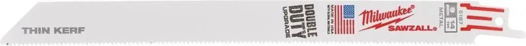 Milwaukee 48016187 Reciprozaagblad Metaal