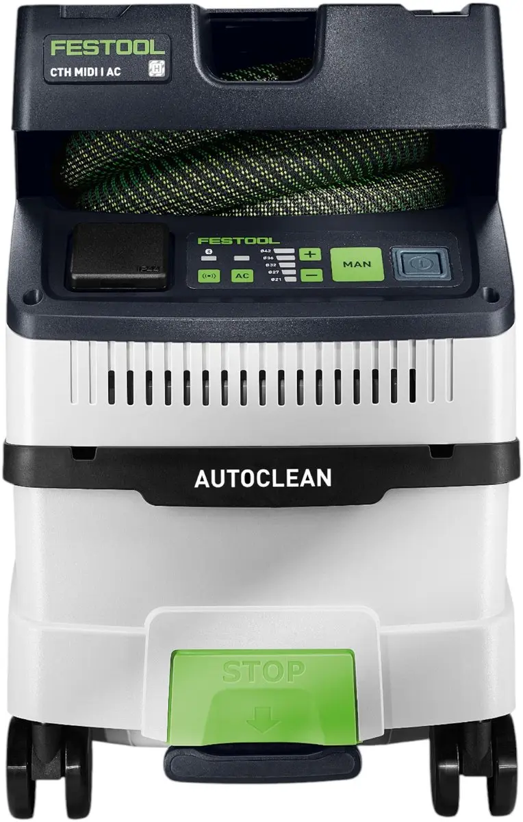 Festool CTH MIDI I AC CLEANTEC Mobiele Afzuigunit 1200W - 15L - Stofklasse H
