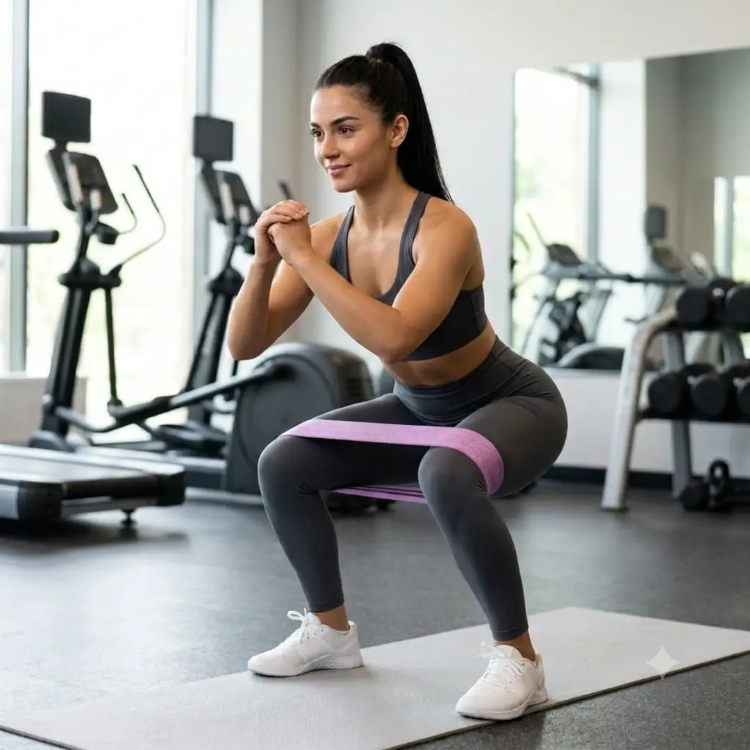 NUVEX Paarse Fitnessband - Zware Weerstand - 1 Stuk