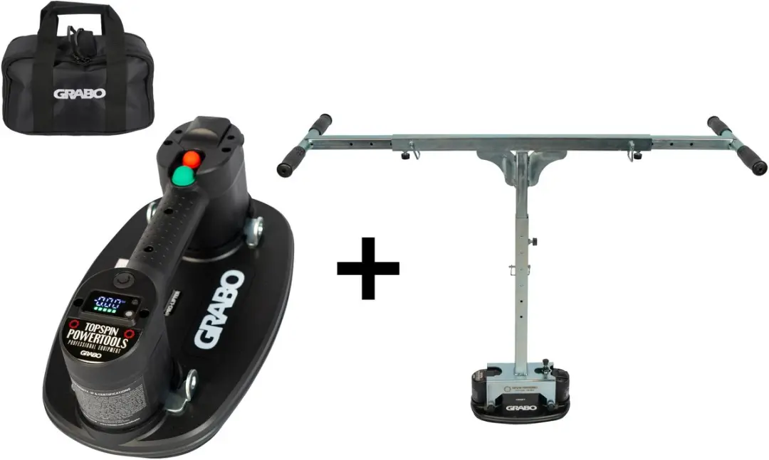 Grabo Pro in Tas + T-Lift 120 Vacuümzuiger