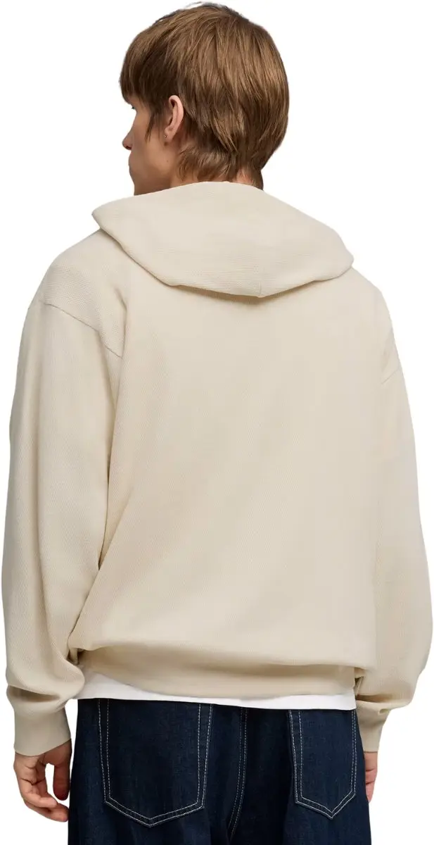 PUMA ESS Elevated Relaxed Hoodie Heren - S - Beige