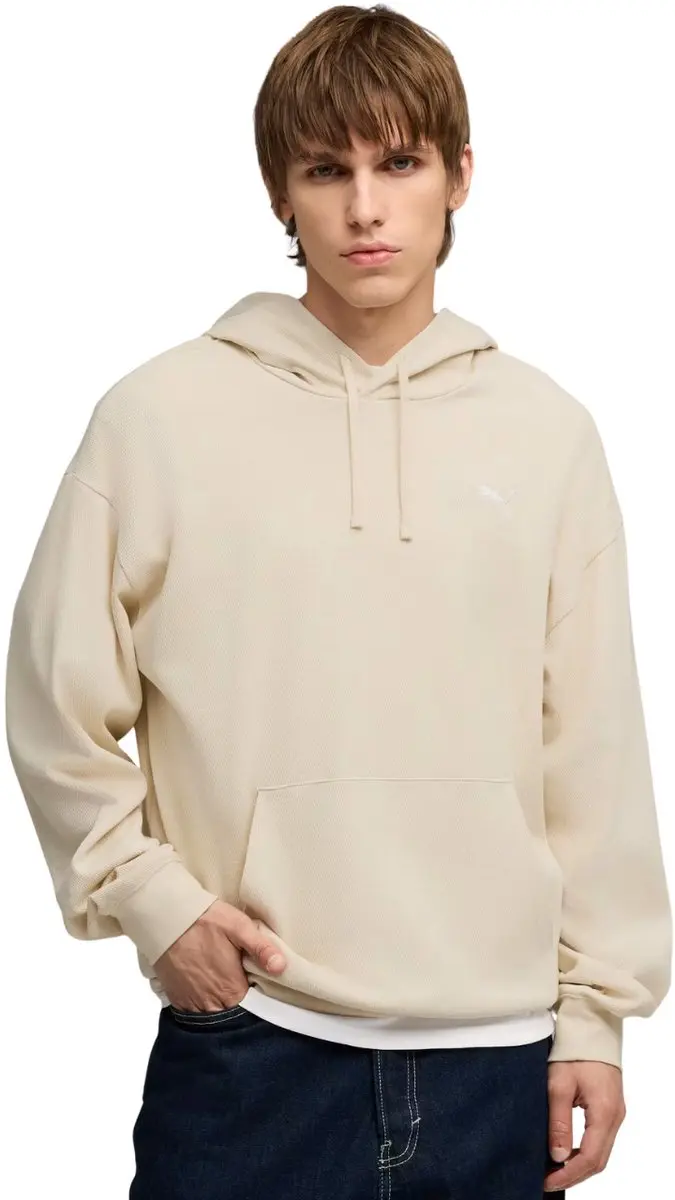 PUMA ESS Elevated Relaxed Hoodie Heren