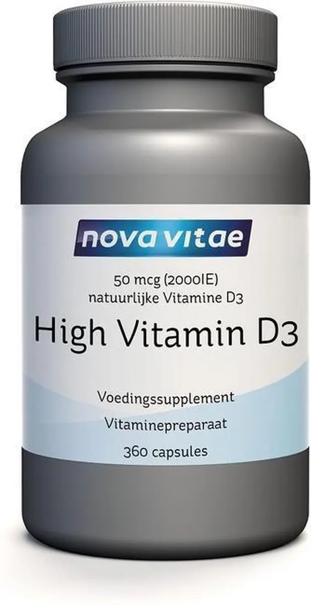 Nova Vitae Vitamine D3 2000IU 360 Capsules