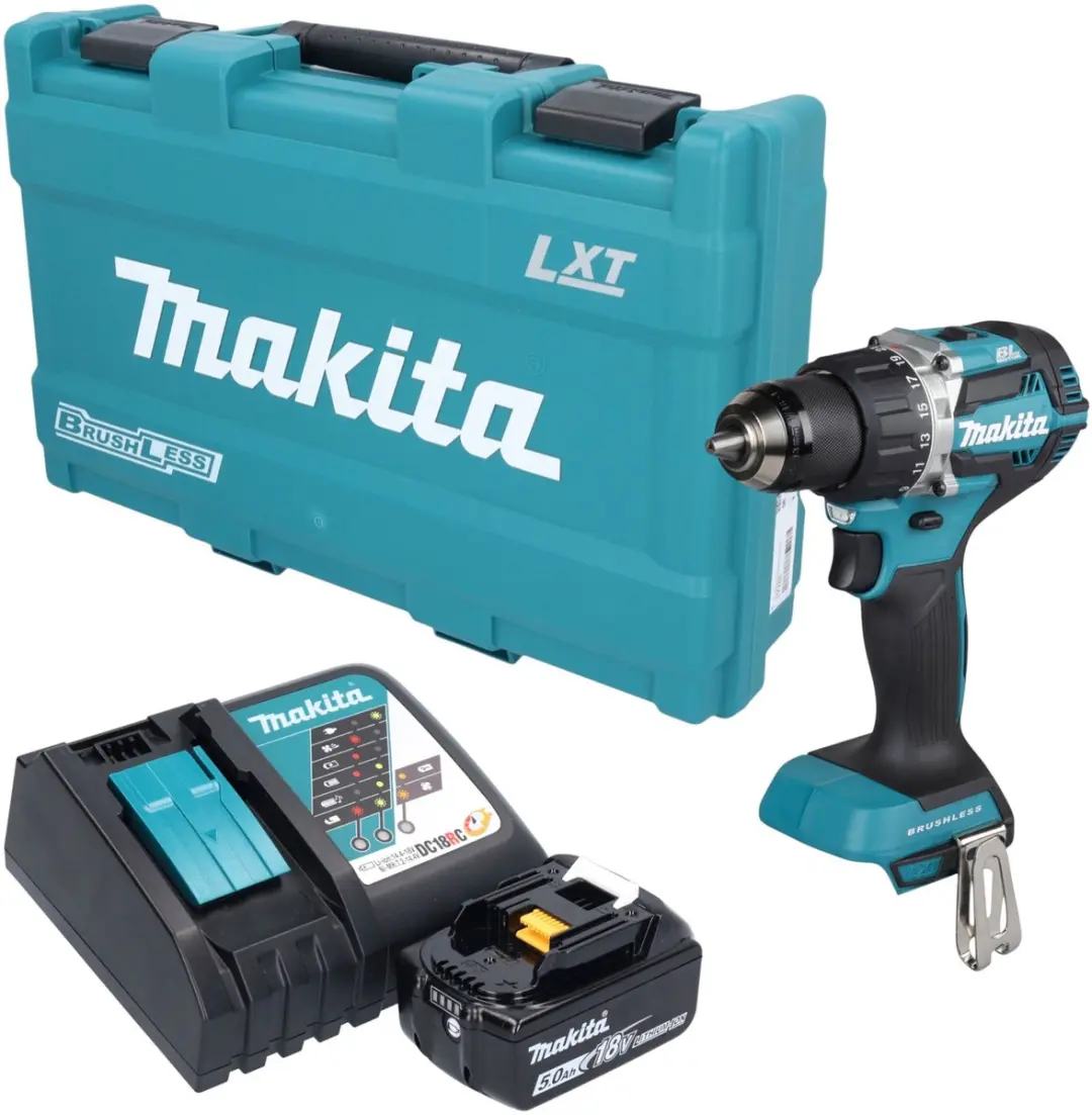 Makita DDF484RT1K Accuboormachine 18V 54Nm Borstelloos