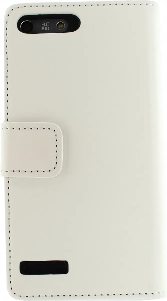 Mobilize Slim Wallet Book Case Huawei Ascend G6 - Wit