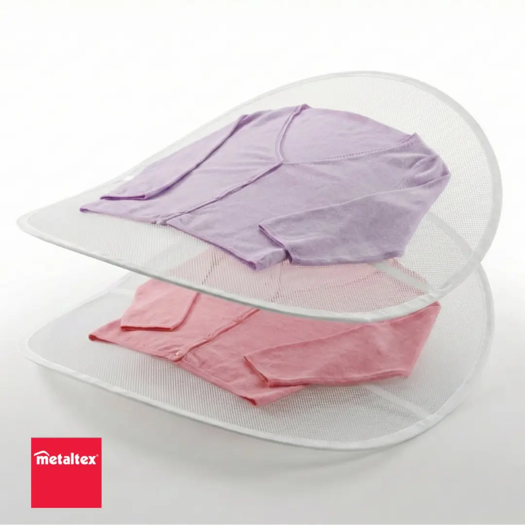 Metaltex Droognet Pop-up Set 2x 116cm - Wit
