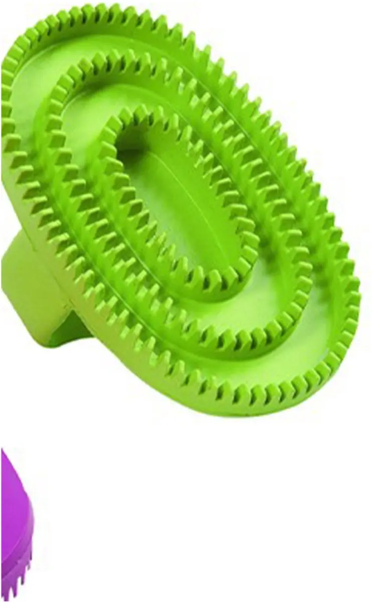 Flamingo Rubberen Massageborstel voor Honden