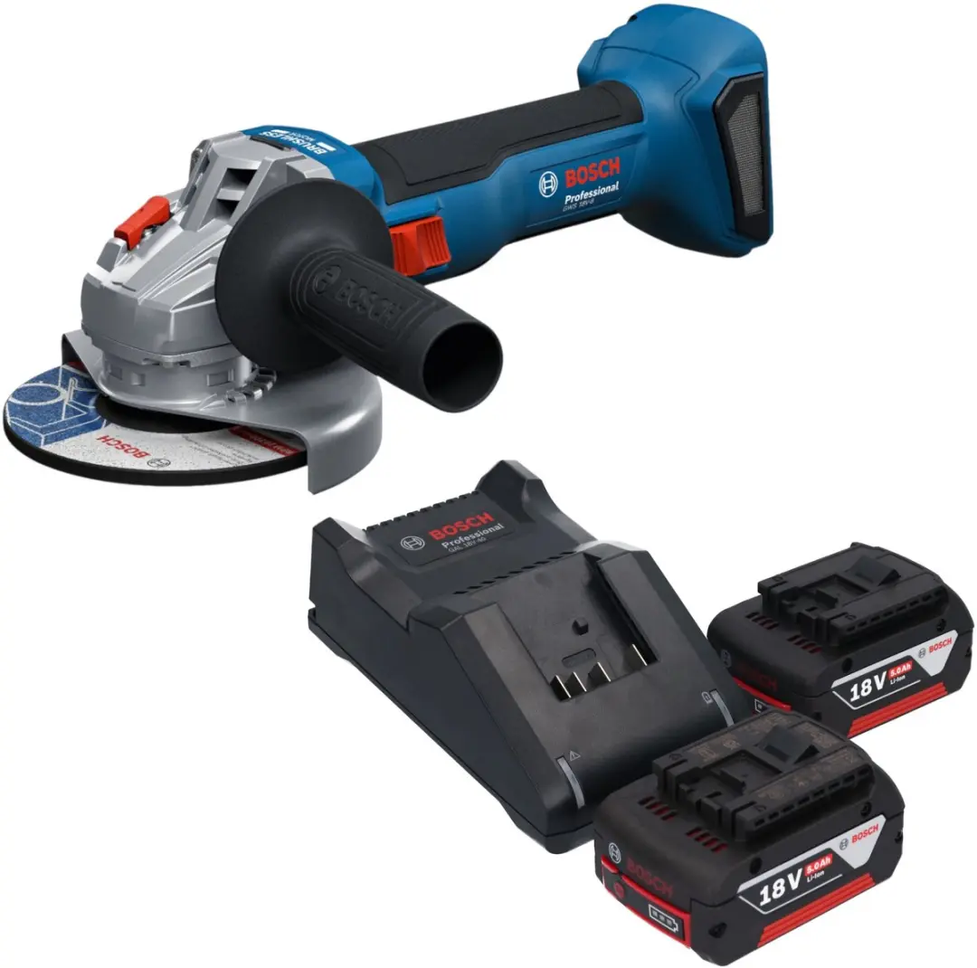 Bosch Professional GWS 18V-8 Accu-haakse slijper 125mm