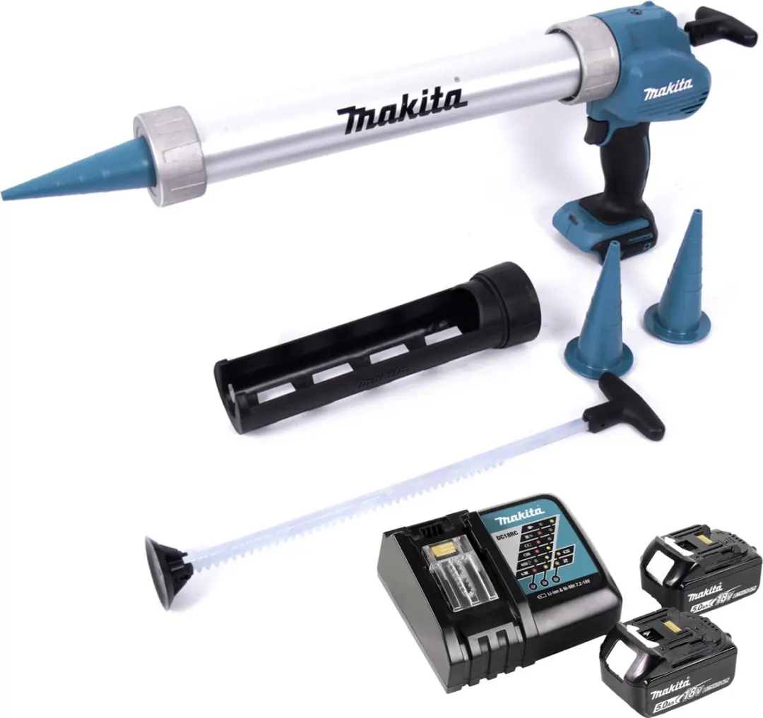 Makita DCG 180 RTX Accupistool 18V - 2x 5.0Ah Accu + Lader