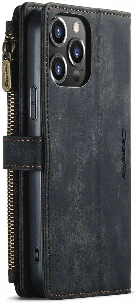 CaseMe C30 Hoesje iPhone 13 Pro Max - Zwart