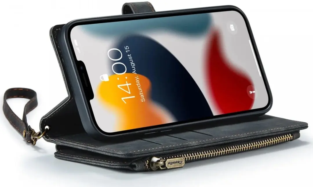 CaseMe C30 Hoesje iPhone 13 Pro Max - Zwart