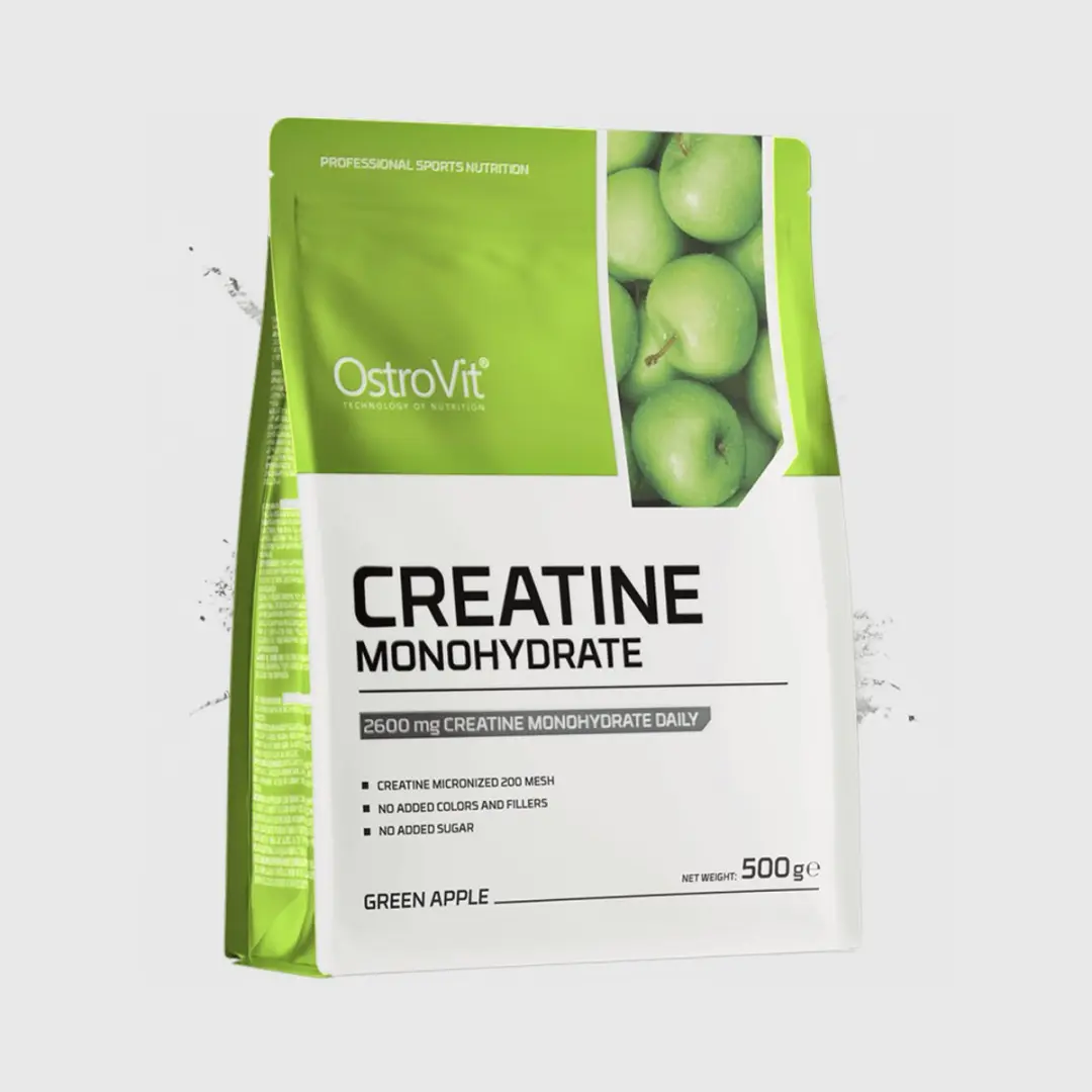 OstroVit Creatine Monohydraat 500g - Groene Appel